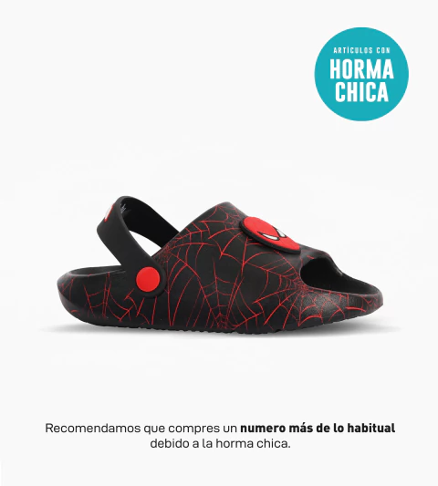 CLOGS SPIDER MAN OSBORN NEGRO - (T. 26-34) - comprar online