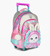 MOCHILA CARRO 18″ BUNNY ROSA CON LUZ LED - comprar online