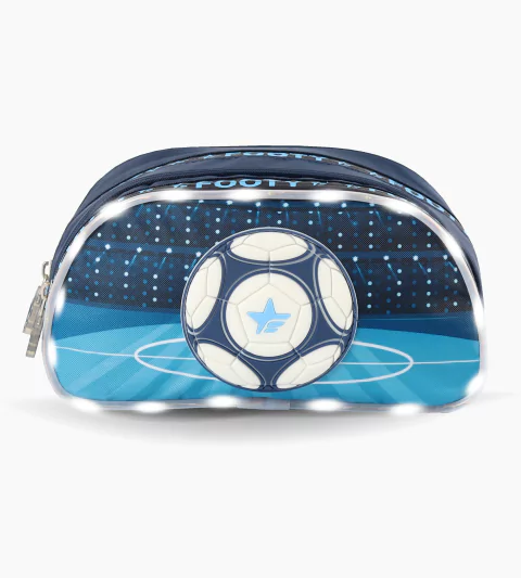 DOBLE CIERRE NEW CHAMPIONS AZUL CON LUZ LED