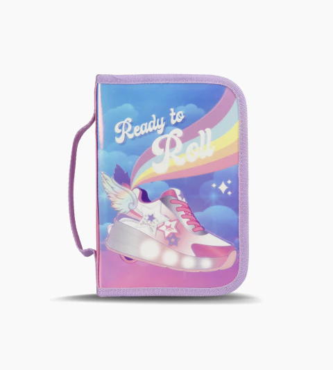 CARTUCHERA DESPLEGABLE TO ROLL ROSA - comprar online