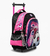 MOCHILA CARRO 18″ GIRLS SOCCER NEGRA CON LUZ LED - comprar online