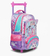MOCHILA CARRO 18″ MAKE UP VIOLETA CON LUZ LED - comprar online