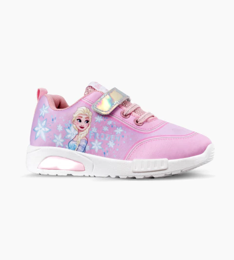 ZAPATILLA POP ELSA ROSA CON LUZ AL PISAR (T.23-27) - comprar online