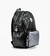 MOCHILA PUFFY LOGO METALIZADO NEGRO - comprar online