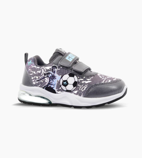 PLUS FUTBOL PLAYER GRIS CON LUZ AL PISAR (T.22-30) - comprar online