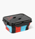 TUPPERS PLEGABLE FOOTY NEGRO 1 COMPARTIMIENTO