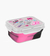 TUPPERS PLEGABLE GOOD VIBES NEGRA 1 COMPARTIMIENTO