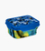 TUPPERS PLEGABLE SOCCER AZUL 1 COMPARTIMIENTO