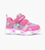 MINI FLOWER UNICORN FUCSIA LUZ AL PISAR (T. 22-26)