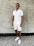 Camisa Texturizada Marini + Bermuda Linho (off white) na internet