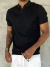 Camisa Polo Italiana Preta na internet