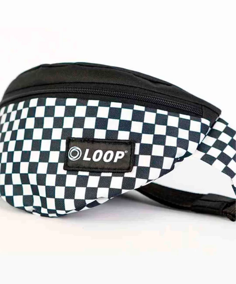 Riñonera Charly Ska/Negro Loop - comprar online
