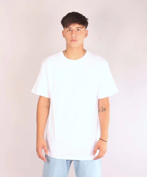 Remera Over Bord.20/1 Blanco NTF - comprar online