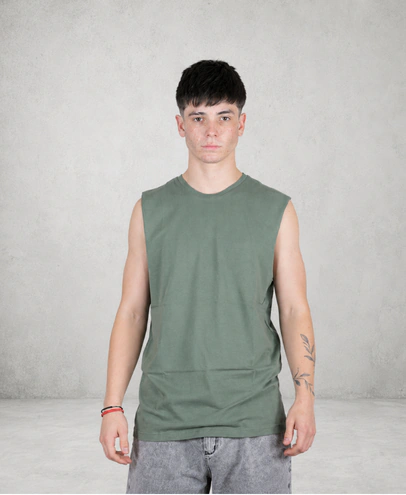 Sudadera Basic Verde NTF