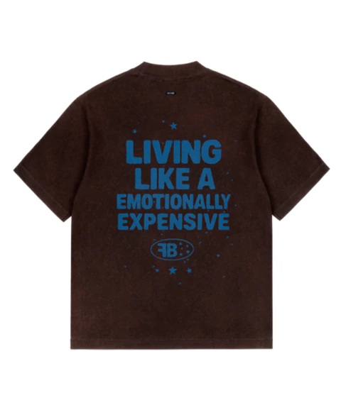 Remera Regular Lovely Demons Marron Bastard