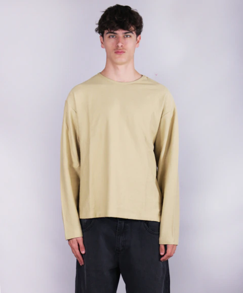 Remera Light NTF Crepe Beige