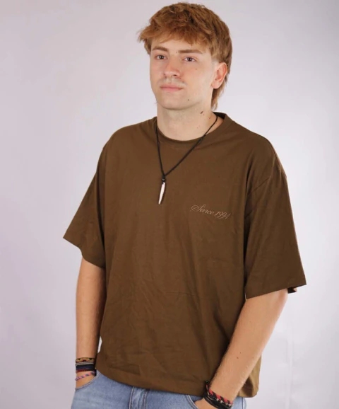 Remera Since 1994 Chocolate Crop NTF