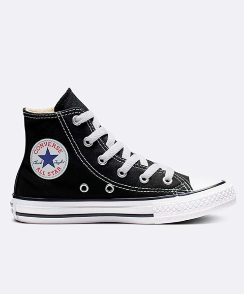 Zapatillas Chuck Taylor All Star HI Black Converse - comprar online