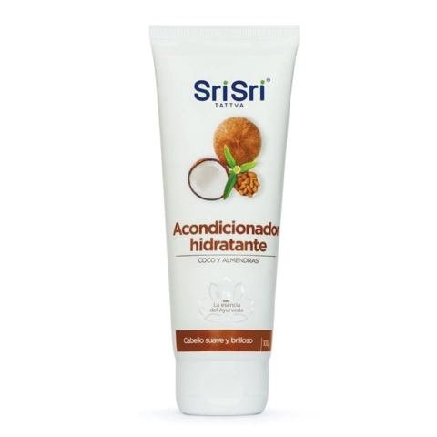 ACONDICIONADOR HIDRATANTE COCO Y ALMENDRA x100g SRI SRI AYURVEDA
