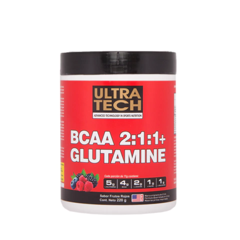 BCAA + Glutamina x 220g Ultra tech