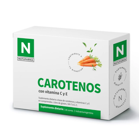CAROTENOS x 30 COMP NATUFARMA