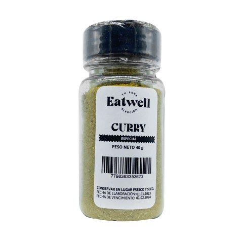 CURRY ESPECIAL ENVASE DOSIFICADOR x 40G EATWELL