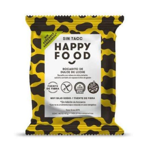 BOCADITO SIN AZUCAR x 40g HAPPY FOOD