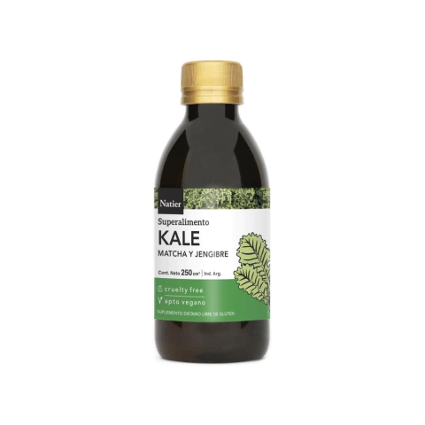 Jugo de Kale + Matcha + Jengibre Natier
