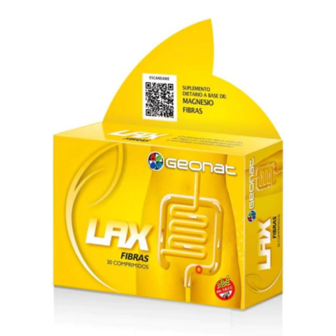 Lax Fibras x 30 Comprimidos Geonat