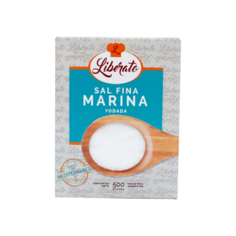 SAL MARINA FINA CAJA x 500g LIBERATO