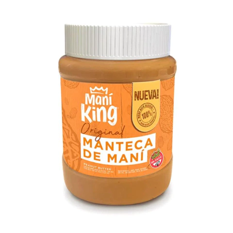 MANTECA DE MANI ORIGINAL x 350G MANI KING