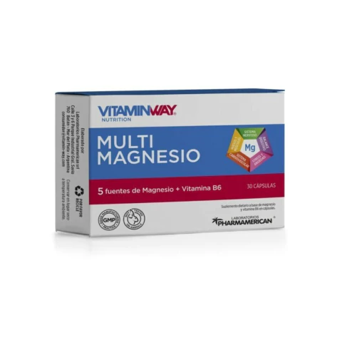 MULTI MAGNESIO x 30 CAPS VITMINWAY