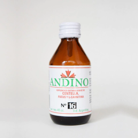 Fitoterapico N°16 Celulitis x 45cc Andino PGN