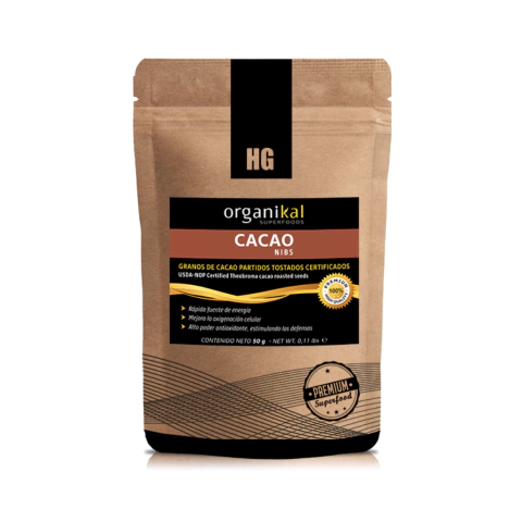 CACAO NIBS SOBRE x 50G ORGANIKAL