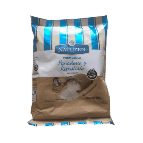 PREMEZCLA PANADERIA Y REPOSTERIA x 450G NATUZEN