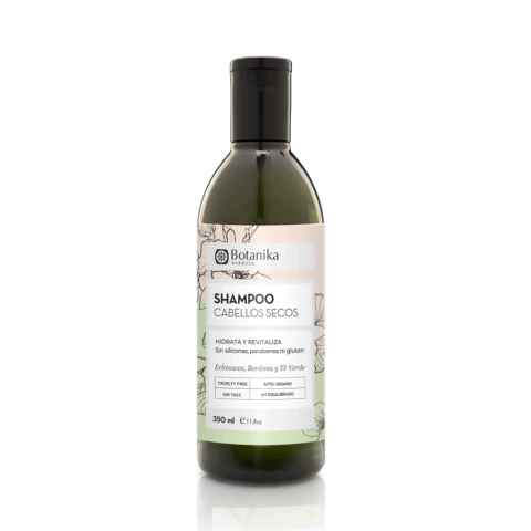 SHAMPOO CAB SECOS EQUINACEA, BARDANA Y TE VERDE x 350ml BOTANIKA