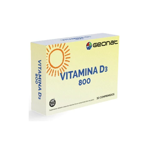 VITAMINA D3 800 x 30 COMP GEONAT