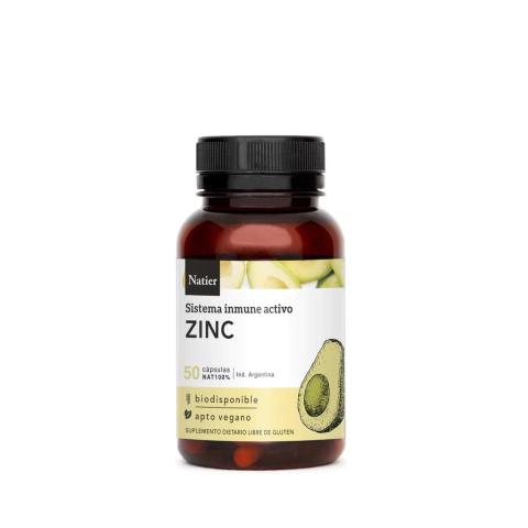ZINC x 50 Cap NATIER VANTOREX