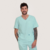 Camisa Hospitalar Básica Masculina - Verde Água