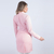 Jaleco Gola Smoking Feminino - Rosa Bebê - RS Têxtil