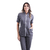 Scrub Veneza Feminino - Grafite