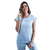 Scrub Comfy Feminino - Azul Bebê