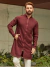 Jaleco Gola Padre com Zíper Vislon Masculino - Vinho - comprar online