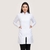 Jaleco Gola Padre com Zíper Vislon Feminino - Branco - comprar online