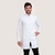 Jaleco Gola Padre com Zíper Vislon Masculino - Branco