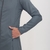 Jaleco Gola Padre com Zíper Vislon Masculino - Grafite - comprar online