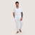 Calça Hospitalar Básica Masculina - Branco - comprar online