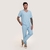 Scrub Básico Masculino - Azul Bebê - RS Têxtil