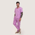 Calça Hospitalar Básica Masculina - Lilás - comprar online