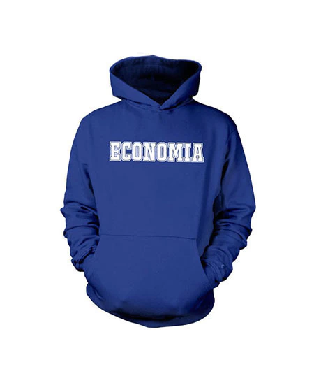 Moletom Bordado com Capuz Economia